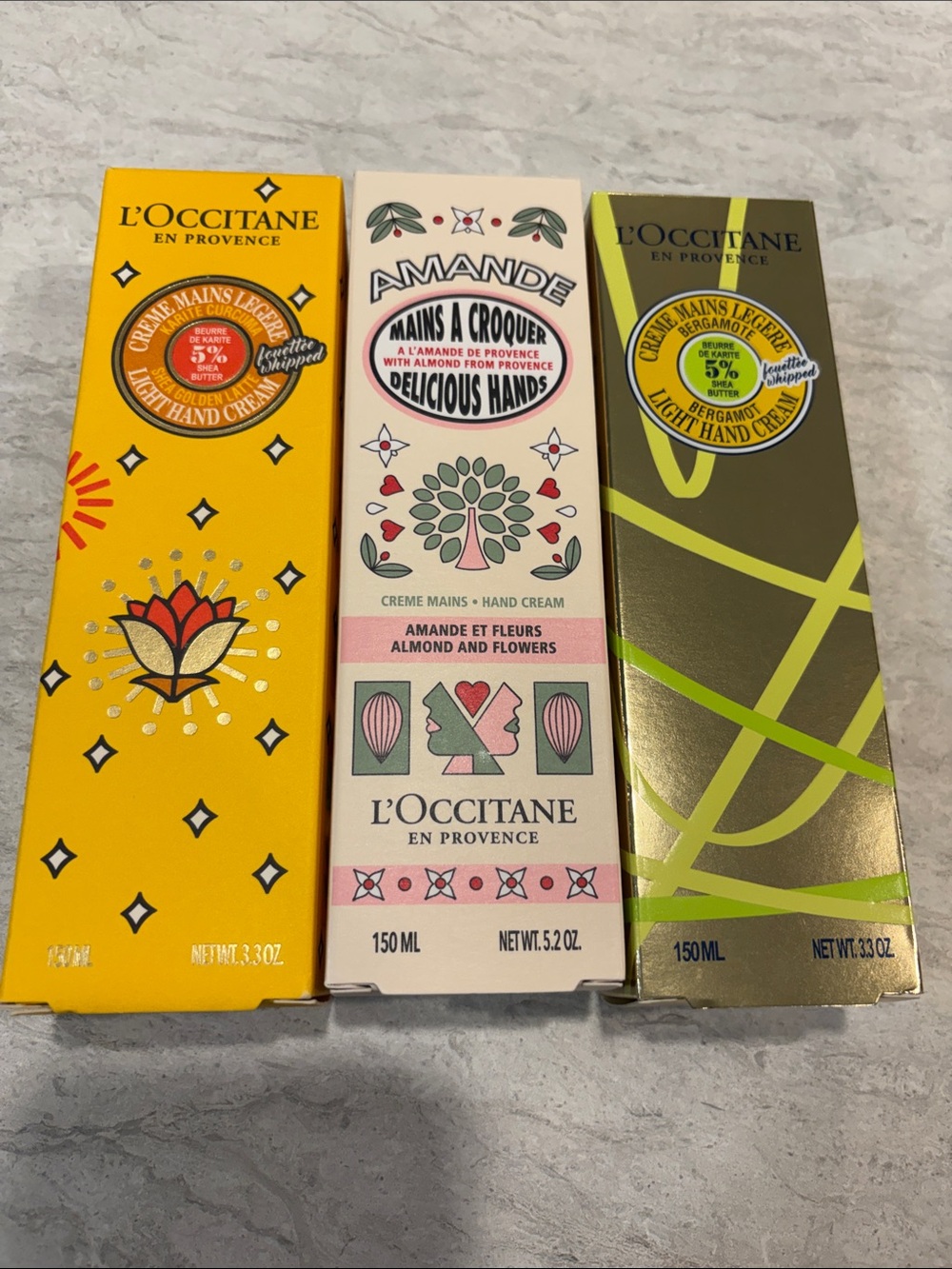 L'Occitane Almond and Flowers Hand Cream - Pink